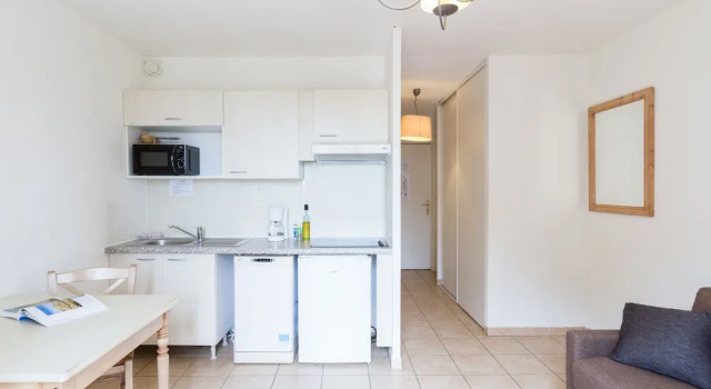 Студия с балконом Garden & City Les Bastides de Grimaud