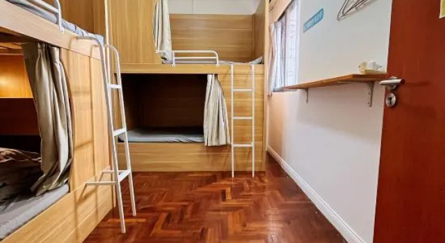 Кровать в общем номере n23.5 Degree Youth Hostel