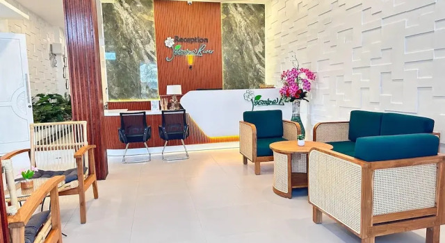 Jasmine River Guest House, Book Pension Hoteller i Pererenan med pool, Swimmingpool