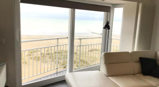 Апартаменты с видом на море Marjolaine Zeezicht - Nieuwpoort-bad met GRATIS garagebox