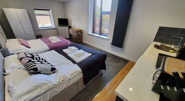 Студия Executive The Ashcroft Studios & Apartments with Free Parking