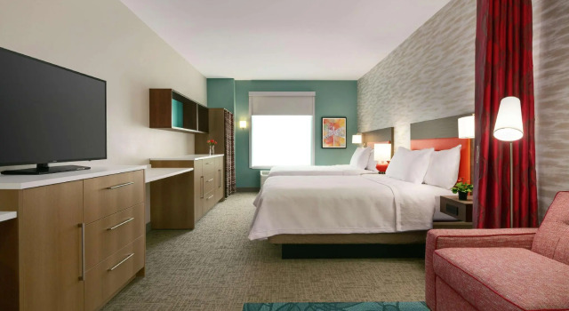 Четырёхместная студия Home2 Suites By Hilton Easton