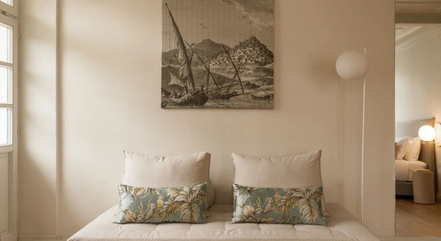 Люкс с видом на город Syros Soul Luxury Suites
