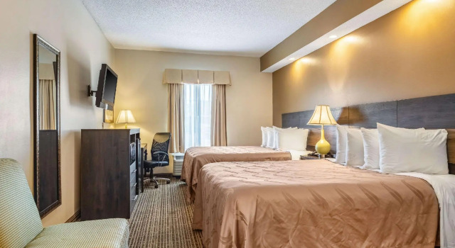 Standard- firedobbelt værelse Quality Inn Rome South