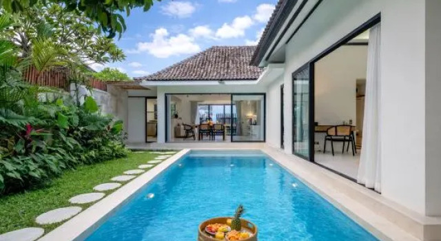 Niki villa - Cozy 2BR in Ubud w Rice Field&Temple Views+Pool
