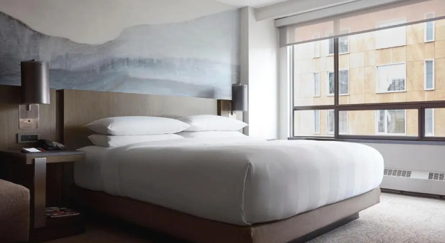 Standard Zimmer mit Stadtblick Calgary Marriott Downtown Hotel