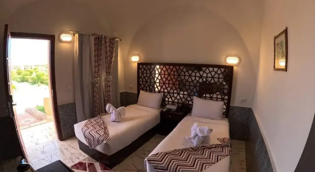 Двухместный номер Deluxe c 1 комнатой с балконом и с частичным видом на море Dolphin Continental Hotel El Quseir