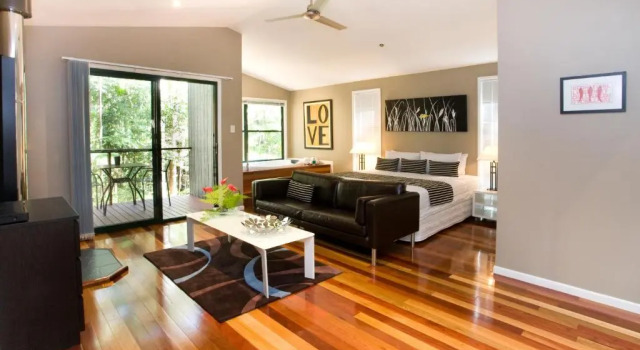 Двухместный номер Deluxe Amore On Buderim Rainforest Cabins