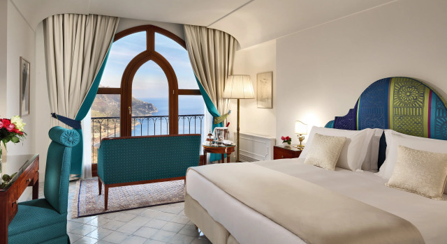 Двухместный номер с частичным видом на море Palazzo Avino
