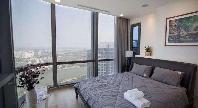 Luxury Apartment at Vinhomes Central Park, Забронировать Апартаменты/квартира Отели Куан-Бинь-Тхань с завтраком, Завтраки