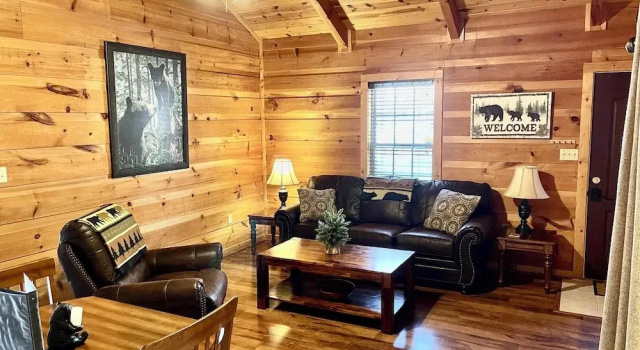 Номер Standard Beary Cuddly Hottub 10 Mins Downtown Gatlinburg National Park