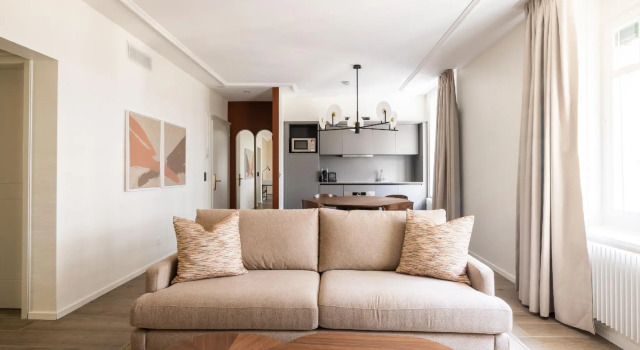 Апартаменты c 1 комнатой EMA House Serviced Apartments Superior Unterstrass