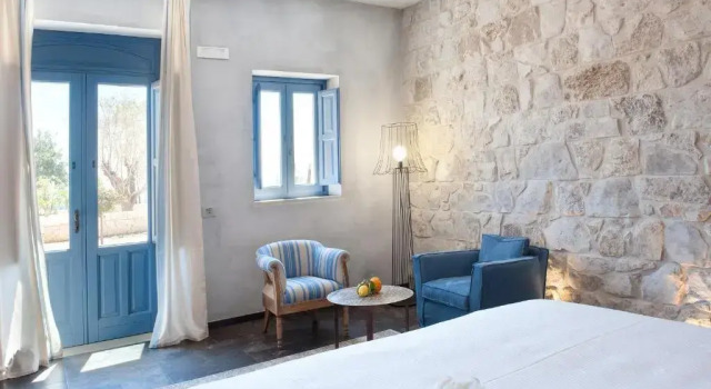 Трёхместный номер Superior с красивым видом из окна Masseria Della Volpe