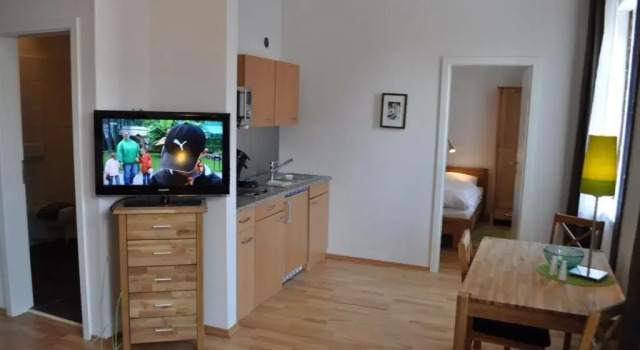 Апартаменты c 1 комнатой Apartment Brauner Hirsch