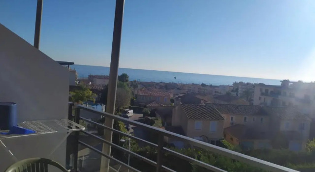 Студия с частичным видом на море Thalazur Antibes - Résidence & Spa