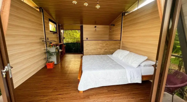 Luxury Glamping in Ruztico, Reservar Parque de campismo Hotéis em Llanos com piscina, Piscina