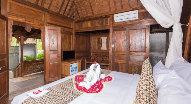 Mandana Ubud Villa, Rezervovat Vila Chaty v Bali, Chalupa