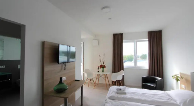 Двухместный номер Deluxe с балконом Hotel Rodgau