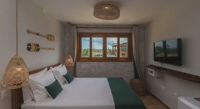 Трёхместный люкс Comfort Pousada Mahalo Preá Beach