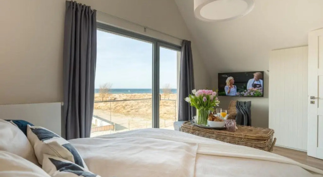 Ostsee Reetdachhaus Nr 33 Achternhuis im Strand Resort