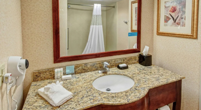 Четырёхместный номер Standard Hampton Inn Cambridge