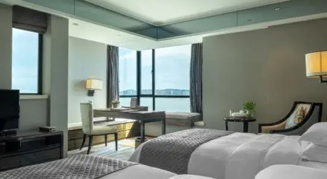 Семейный люкс с 2 комнатами Shantou Haiyi Panorama Hotel