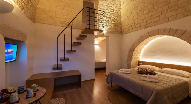 Четырёхместный номер Standard Дуплекс Trulli in corte