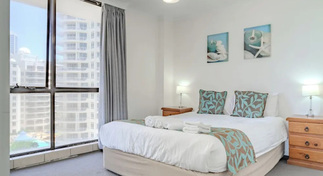 Апартаменты с 2 комнатами с балконом и с видом на океан Olympus Beachfront Apartments
