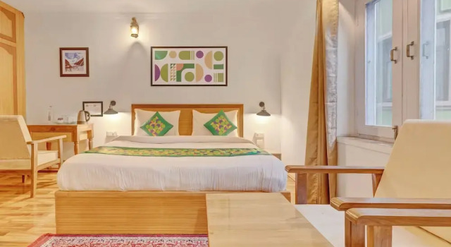 Номер Deluxe с балконом Treebo Vitasta Villa, Srinagar