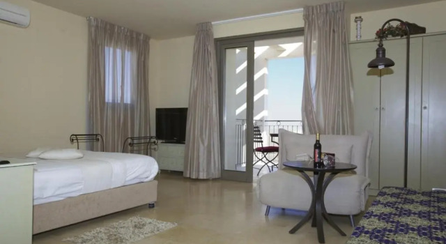 Двухместный номер Deluxe с балконом и с красивым видом из окна Yehelim Boutique Hotel