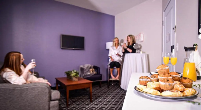 Czteroosobowy suite Bluemont Hotel