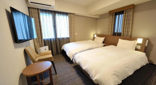 Двухместный номер Standard Dormy Inn Express Meguro Aobadai Hot Spring