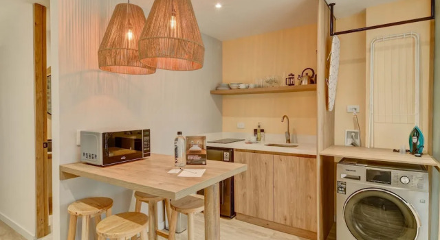 Апартаменты w Startling 2BR Apartment in Trendy Zona T