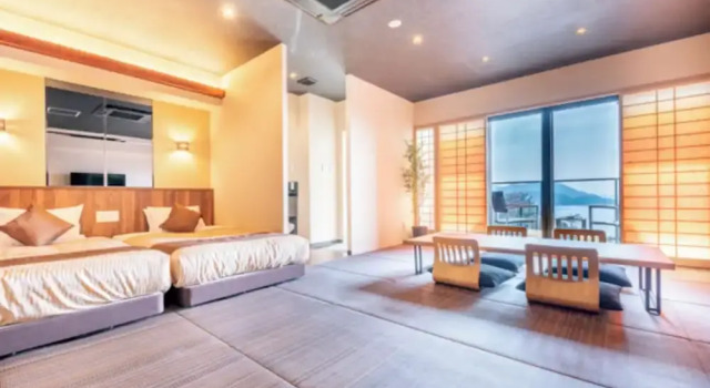 Полулюкс LiVEMAX RESORT Miyahama Ocean View