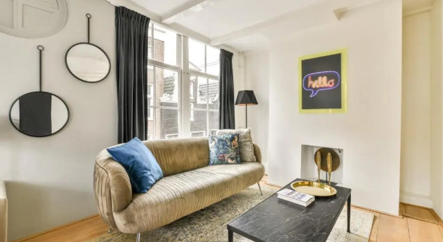 Люкс Spiegelgracht Apartments with Canal View