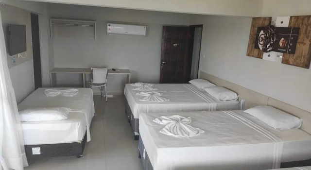 Семейный номер Standard с видом на море Hotel Litoral Fortaleza