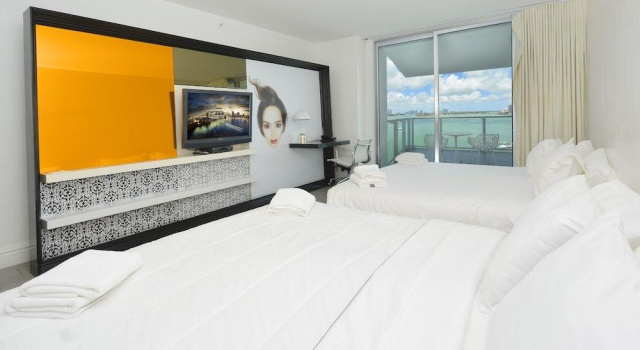 2 BR Mondrian Sleeps 4 - Miami Beach - SLV 9504, Забронировать Отель Отели Майами-Бич 5 звезд, рядом с Miami Beach Latin Chamber of Commerce, 5*