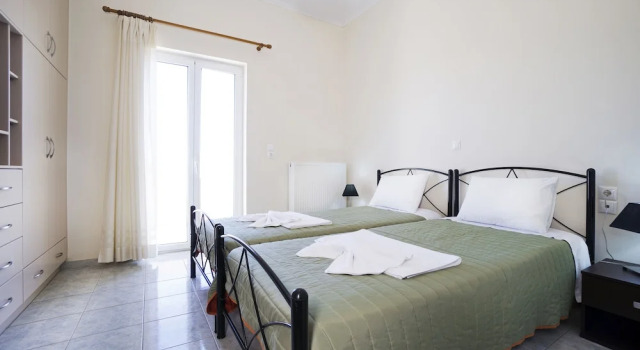 Апартаменты Deluxe Цокольный этаж с 2 комнатами Skamagkas G. Apartments