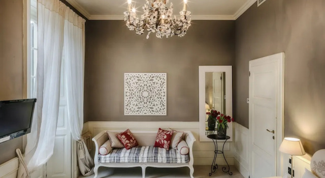 Двухместный номер Standard с балконом и с видом на озеро Relais Villa Vittoria