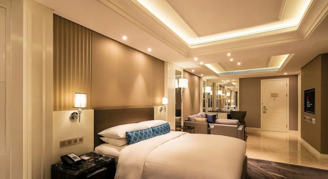 Двухместный номер с видом на сад Zhejiang Taizhou Marriott Hotel