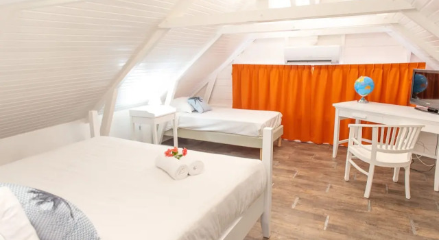 Номер Standard с видом на море Hôtel Frégate Bleue