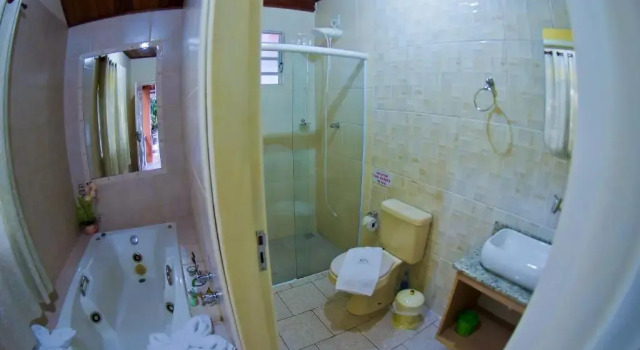 Двухместный номер Deluxe с балконом Pousada Villa Da Montanha