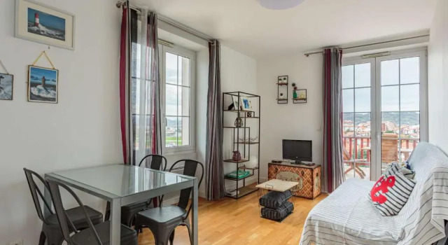 Appartement Hendaye, 2 pièces, 4 personnes - FR-1-2-410, Забронировать Апартаменты/квартира Апартаменты Андай, рядом с Plage des Deux Jumeaux, Апартаменты/квартира