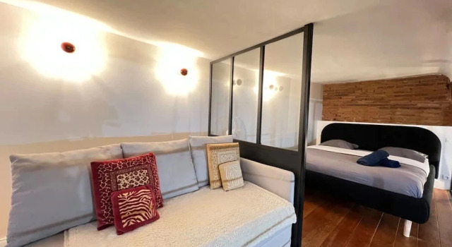 La Romance - Loft Ancien au Coeur de Toulouse, Забронировать Апартаменты/квартира Апартаменты Тулузы, рядом с Сад растений, Апартаменты/квартира