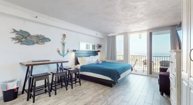 Harbour Beach Resort 618, Забронировать Курортный отель Курортные отели Дейтона-Бич, рядом с Теннисный центр City Island, Курортный отель