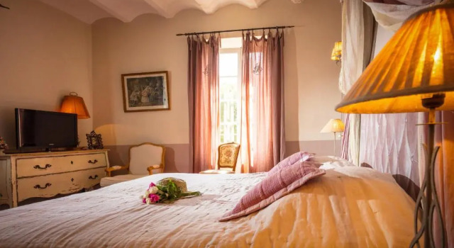 Люкс с видом на море Chambres Du Domaine Le Bouis