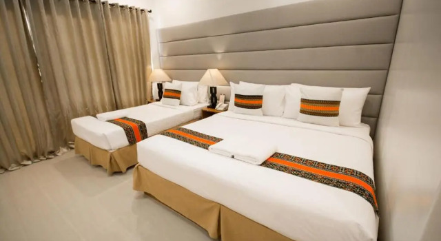 Номер Superior с балконом и рядом с пляжем Sur Beach Resort Boracay
