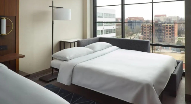 Номер Standard с видом на город Marriott Knoxville Downtown
