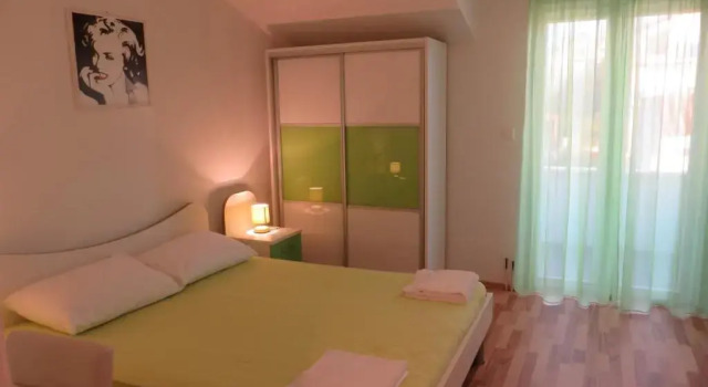 Студия с балконом Apartments Petar
