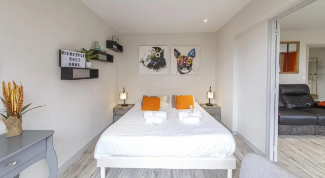 Апартаменты Chic Appartement, vue sur parc au calme